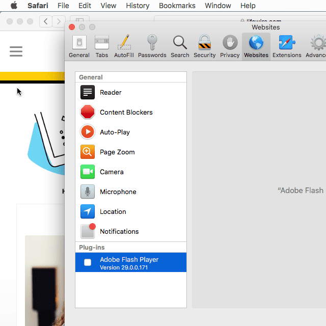 Adobe Flash Player Safari Download Mac